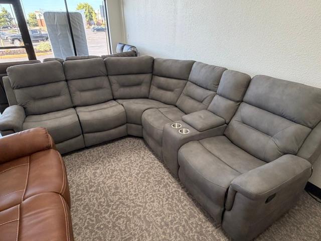Reclining sectional at BoxDrop South KC